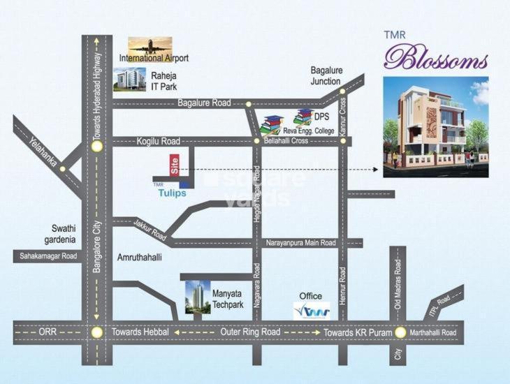 Tmr Blossoms Vila Bangalore Exterior foto